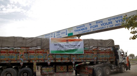 افغانستان کے لئے ہندوستانی گندم کی امداد