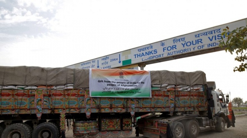 افغانستان کے لئے ہندوستانی گندم کی امداد
