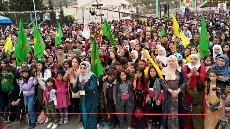 Li Şama paytexta Newroz bi coş hate pîrozkirin