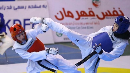 İranlı qadın idmançılar Beynəlxalq Fəcr Kubokunun taekvondo yarışlarında 4 qızıl medal qazanıblar