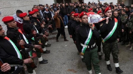 نابلس میں ایک فلسطینی شہید 