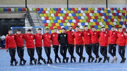 تیم ملی فوتسال افغانستان و ایران در آستانه یک دیدار دوستانه