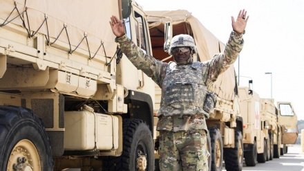 عراق میں امریکی دہشتگرد پھر نشانہ بنے