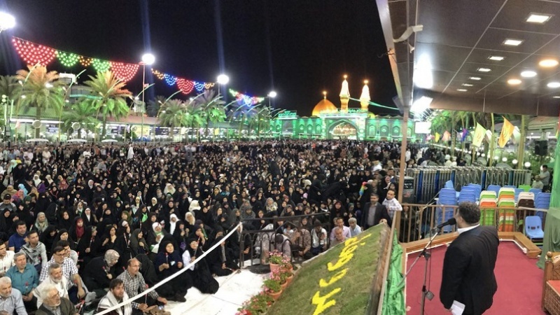 Me mijëra besimtarë festojnë përvjetorin e ditëlindjes së Imam Husejnit (a.s.) 