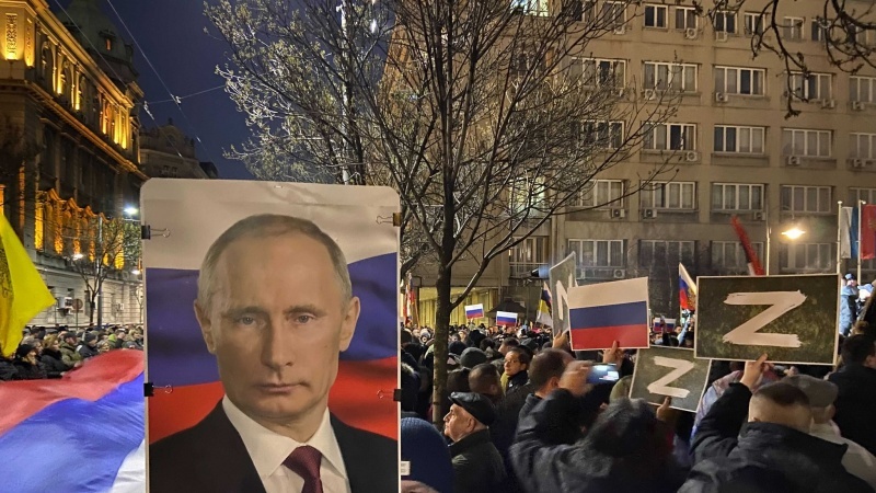 Protestë pro-ruse në Malin e Zi