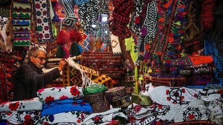 قزوین شہر میں قالین کا قدیمی بازار