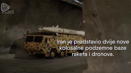 Iran predstavlja nove podzemne baze za dronove i rakete