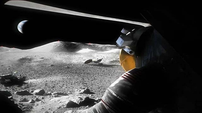 چاند پر جانے والی دوسری خلائی گاڑی تیار کرنے کا ناسا نے اعلان کر دیا