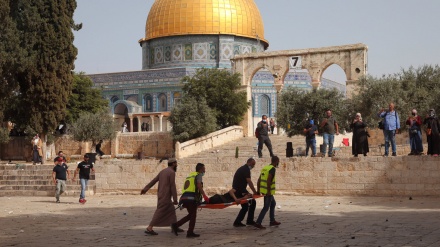 مسجد الاقصیٰ میں صیہونی دہشتگردی، فائرنگ میں 150 سے زائد فلسطینی زخمی 