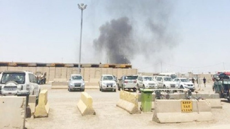 امریکی دہشتگردی کے اڈے التاجی پر ایک بار پھر راکٹوں سے حملہ