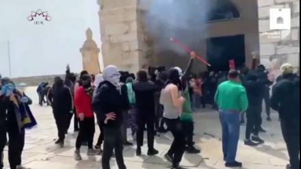 مسجد الاقصی پر حملے کے نتائج کی بابت انتباه