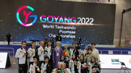 مارشل آرٹس پومسے کے عالمی کپ میں ایرانی قومی ٹیم کو 9 تمغے