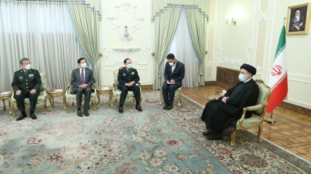 چینی وزیر دفاع کی صدر ایران سے ملاقات، دونوں ممالک تعلقات میں مزید فروغ کے خواہاں