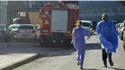 Zjarr në spitalin Covid në Selanik, një pacient i vdekur