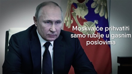 Putin kaže da će Rusija prodavati gas samo u rubljama „neprijateljskim“ zemljama