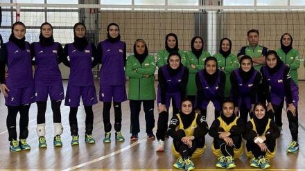 ایرانی خواتین والیبال ٹیم کی دوسری پوزیشن 
