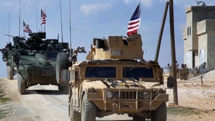 عراق میں دہشتگرد امریکی فوج کے لاجسٹک کارواں پر حملہ
