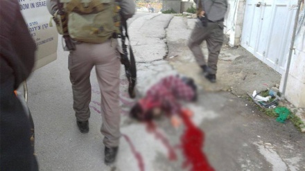 صیہونی فوجیوں نے فلسطینی لڑکی پرگاڑی چڑھا دی