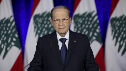 لبنانی صدر نے استعفی سے پہلے وزیراعظم اورکابینہ کے استعفی کو قبول کر لیا