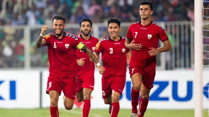 تمرینات تیم ملی فوتبال افغانستان در ویتنام آغاز شد