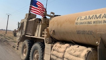 امریکی دہشتگرد شام کے تیل کی لوٹ مار میں مصروف، مزید 70 ٹینکر تیل عراق منتقل