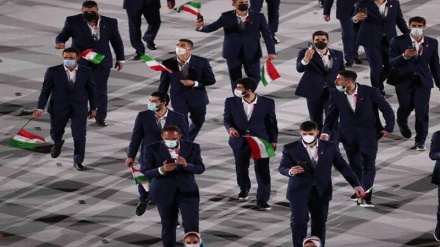 برازیل ڈیف اولمپکس میں ایرانی کھلاڑیوں کی  پریڈ  