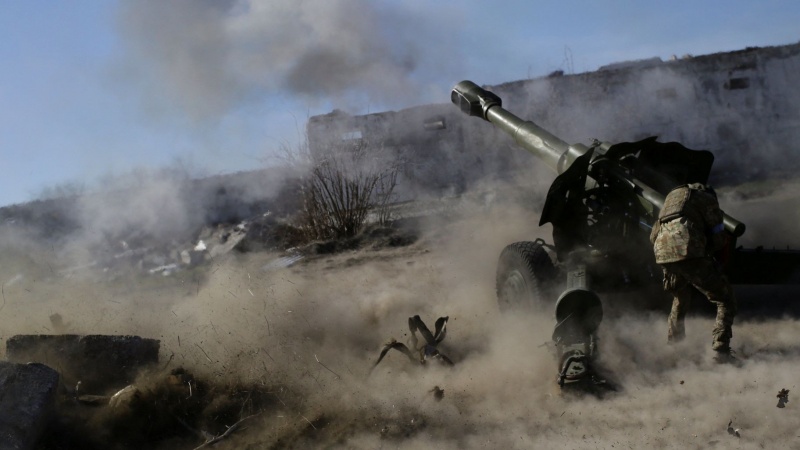 یوکرین کے فوجی اپنے ہی باشندوں پر گولہ باری کر رہے ہیں، روس کا دعوی