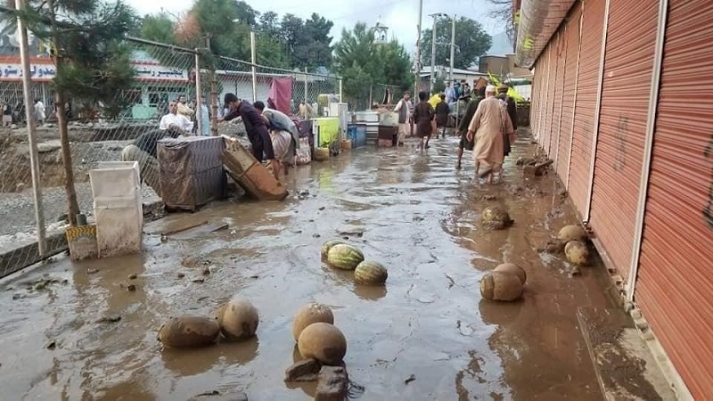 ژمارەی قوربانیەکانی لافاوەکەی ئەفغانستان گەییشتە ٢٠ کەس