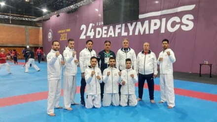 İran karatesi Braziliya olmpiya oyunlarında ikinci olub