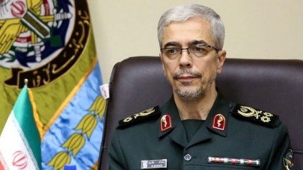 مسلح افواج کی دفاعی طاقت نے ملک کو خطرات سے دور رکھا ہے: ایرانی فوج کے سربراہ