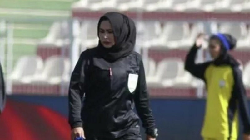 آغاز به کار داور زن افغانستانی در فوتبال استرالیا