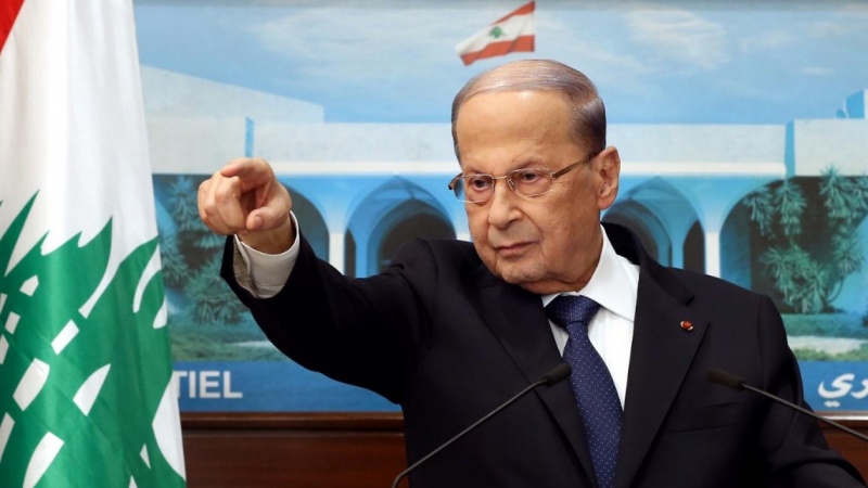 لبنان کے صدر میشل کا صیہونی فوج کو حملے کے سنگین نتائج کا انتباہ