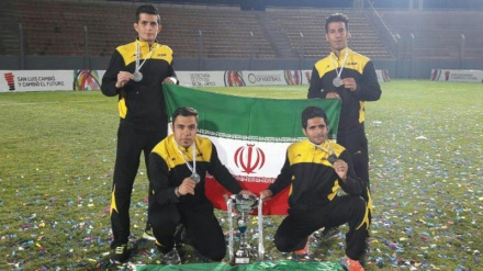 سیون پلیئر فٹبال کپ میں ایران سیکنڈ چیمپیئن بن گیا 