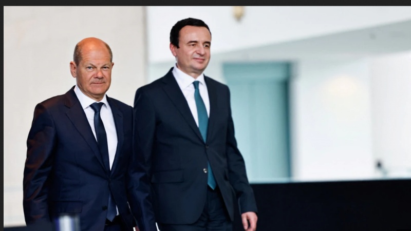 Scholz: Prishtina dhe Beogradi të zgjidhin mosmarrëveshjet! 