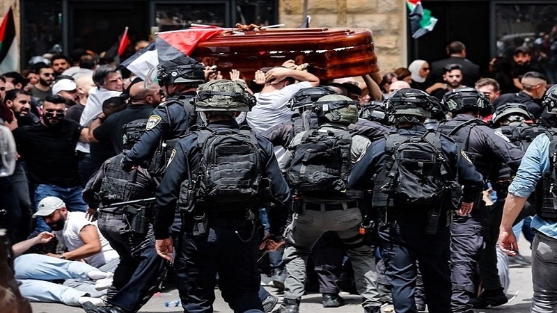 الجزیرہ کی رپورٹر کے جلوس جنازہ پر حملے کی عالمی سطح پرمذمت 