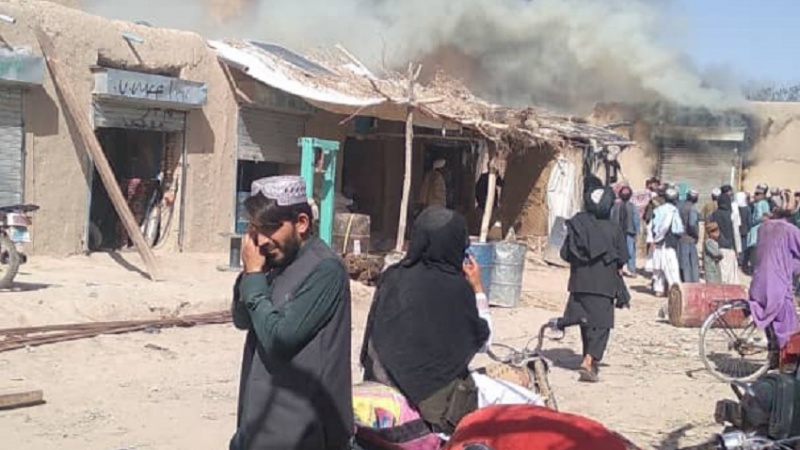 آتش‌سوزی در ارزگان سه میلیون افغانی خسارت برجای گذاشت
