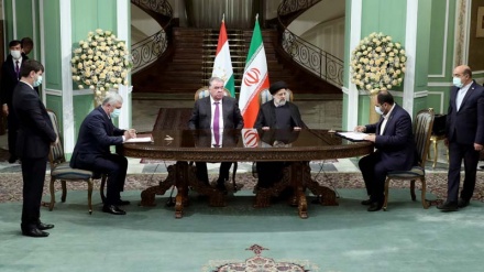 ایران و تاجیکستان کے درمیان تعاون کی 17 دستاویزات پر دستخط