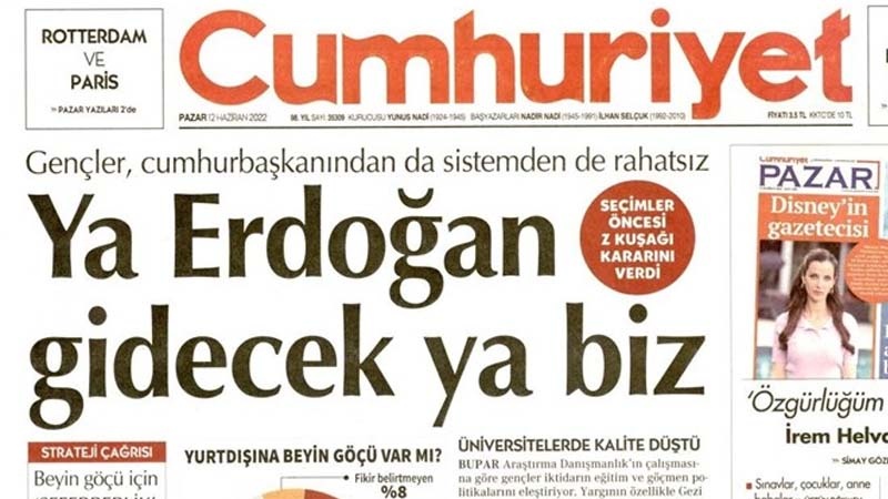  Cumhuriyyət qəzeti