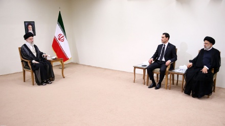 ایران اور ترکمنستان کے  روابط کا فروغ دونوں ملکوں کے مفاد میں ہے: رہبر انقلاب اسلامی 