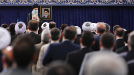 عدلیہ کے سربراہ اور دیگر اعلی عہدیداروں کی رہبر انقلاب اسلامی سے ملاقات