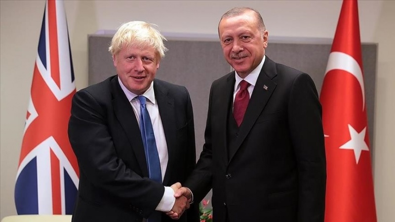 Erdoxan û Johnson bi rêya telefonê bi hev ra axivîn