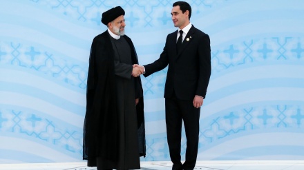 ایران کے صدر کا دوره ترکمنستان 