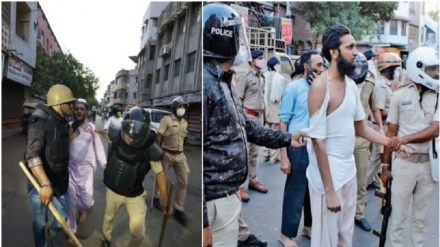 ہندوستان میں توہین رسالت کے بعد اب مسلمان مظاہرین کے خلاف حکومتی کریک ڈاؤن شروع