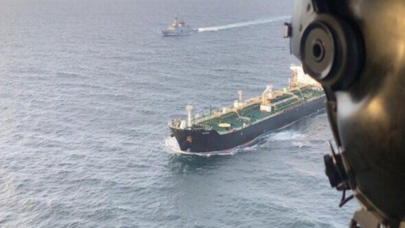 وینیزوئیلا کی مدد، ایرانی تیل ٹینکر وینیزوئیلا  پہنچا