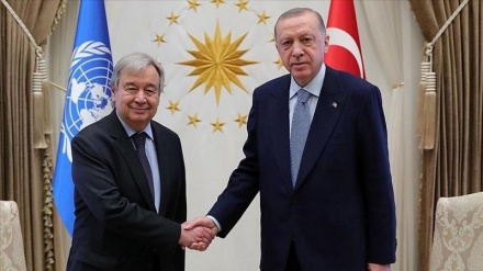 Erdogan û Guterres bi telefonê axivîn