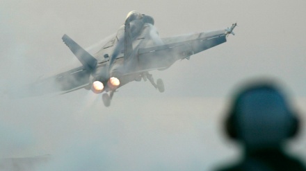 امریکی جنگی طیارہ گر کر تباہ، پائلٹ ہلاک