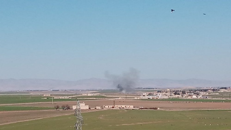 Ji ber topbarana hêzên Tirkiyê xelkê Zirganê derbider bûn 