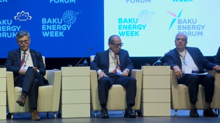 İranın neft naziri Bakı Enerji Forumunda çıxış edib