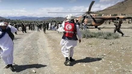زلزلے کے بعد طالبان حکام متاثرہ علاقوں میں پہنچے۔ ویڈیو