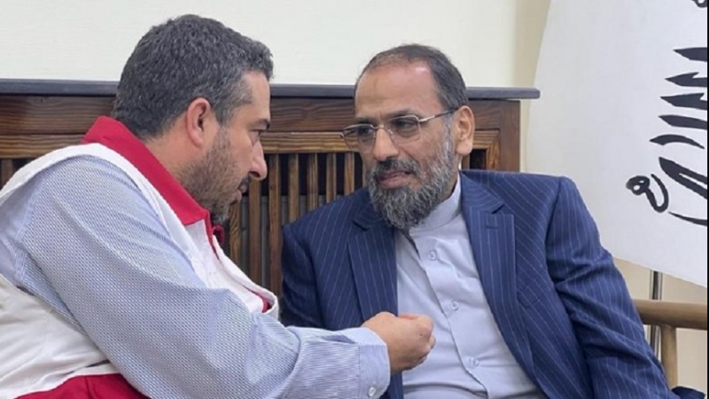 هلال احمر ایران: به دور از مسائل سیاسی به مردم افغانستان کمک شد